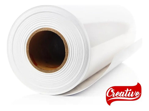 Adesivo Para Laminação A Frio Bopp Cristal Brilho 5M X 34Cm Transparente Brilho - imagem 2