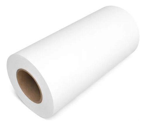 Bobina Offset Adesivo 21 Cm X 30 Metros A4 P/ Jato E Laser Branco
