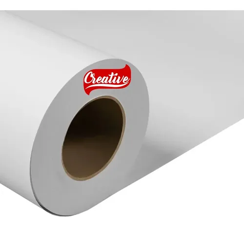 Bobina Sulfite Para Plotter 120G 61 Cm X 50 Mts A1 Creative Branco - imagem 3