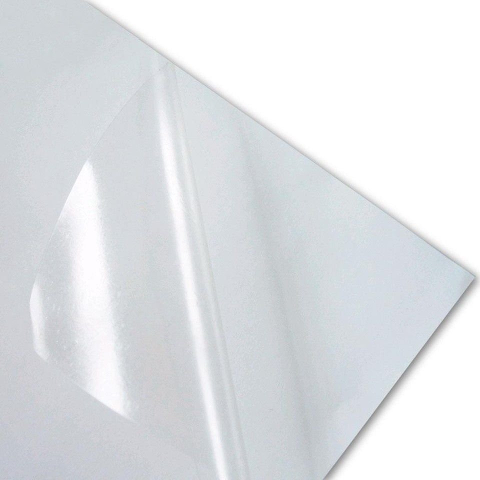 50 Adesivos Vinil Para Laminação A4 Transparentes - Laminação - imagem 3