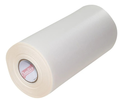 Fita Adesiva Dupla Face 30Cmx50Mts Com Duplo Liner Creative Transparente Lisa