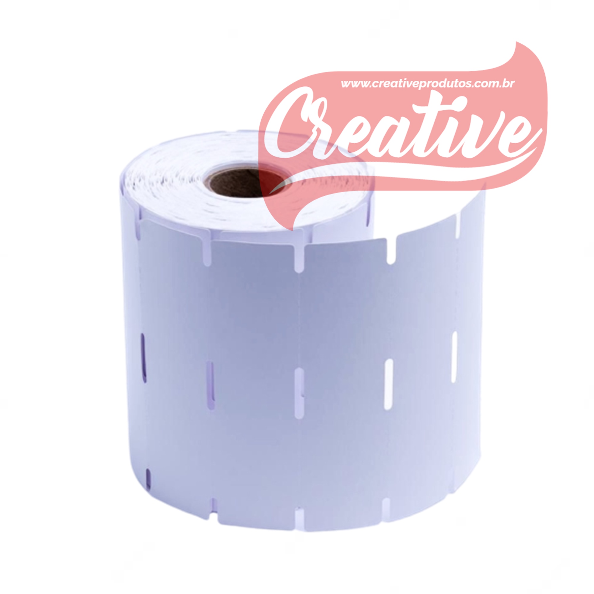 50 X Rolos Etiqueta Gondola Branca Termica 100 X 30 Mm Rolo 30 Mts Cada 2 Gaps