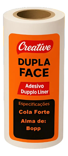 Fita Adesiva Dupla Face A3 30 Cm X 10 Mts Transparente Lisa Transparente Lisa