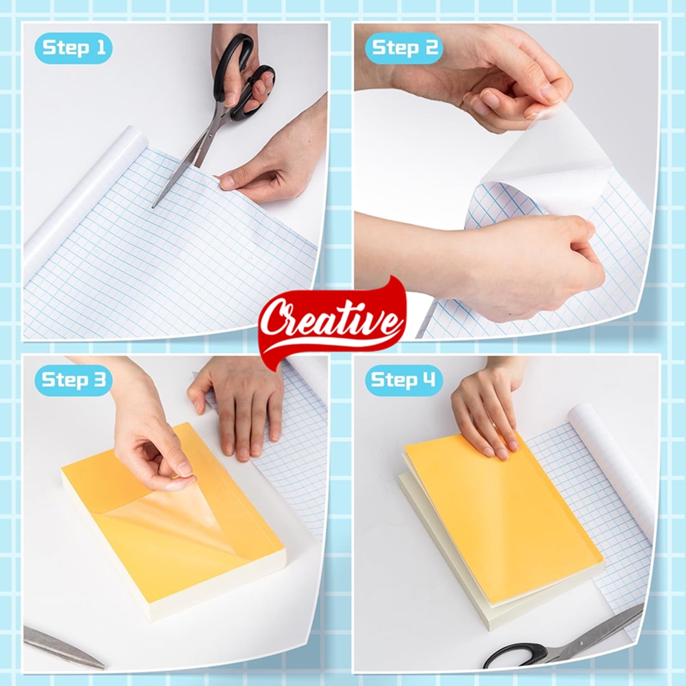 Papel Adesivo Transparente Vinifico 45 Cm X 10 Metros - Creative Produtos - imagem 2