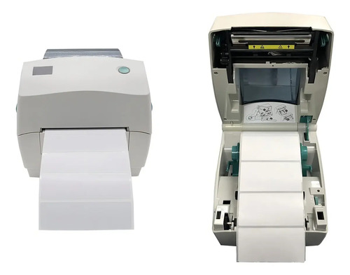 Etiqueta 10X6 100X60 Couche Adesiva Zebra Argox Elgin Cor Branco - imagem 4