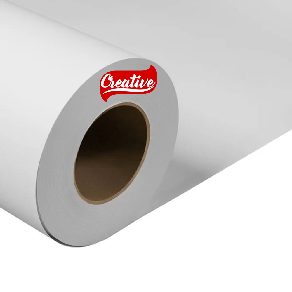 Papel A4 Adesivo Em Bobina Branco Fosco 15 Metros Creative