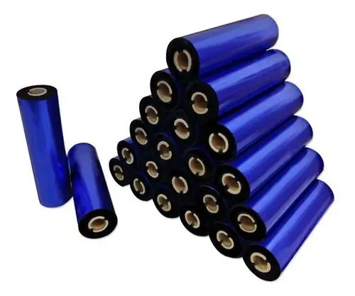 10 X Rolos Ribbon Cera 110Mm X 74M Mastercorp
