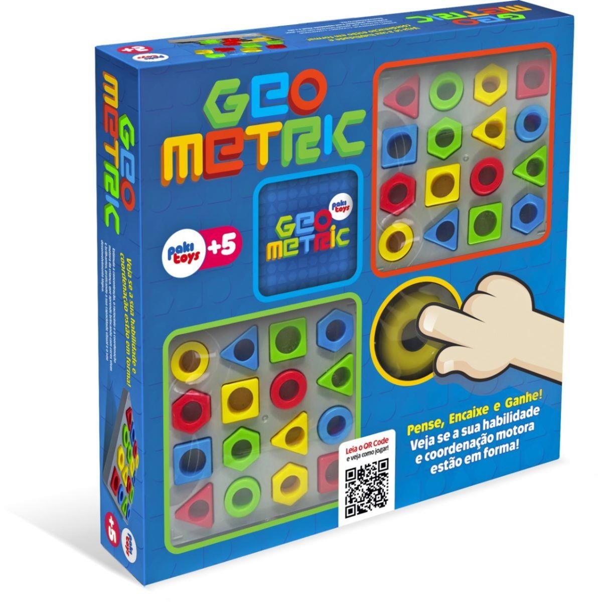 Jogo Educativo Geometric Pakitoys