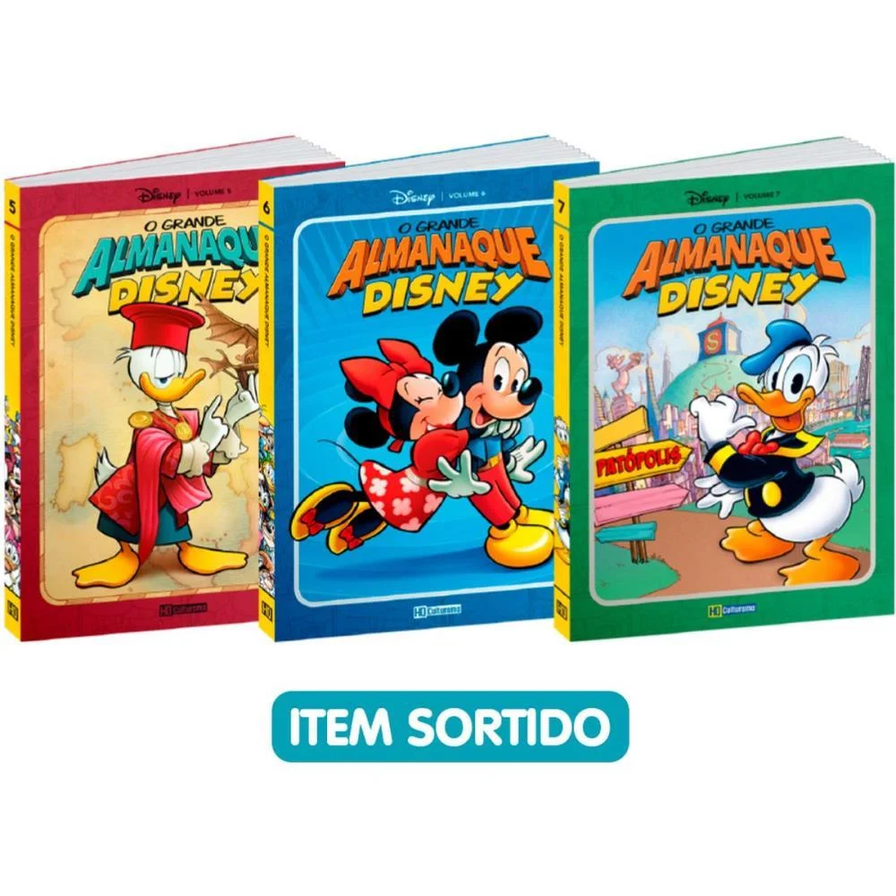 LIVRO DE LEITURA DISNEY O GRANDE ALMANAQUE (S) CULTURAMA (PCT.C/05)