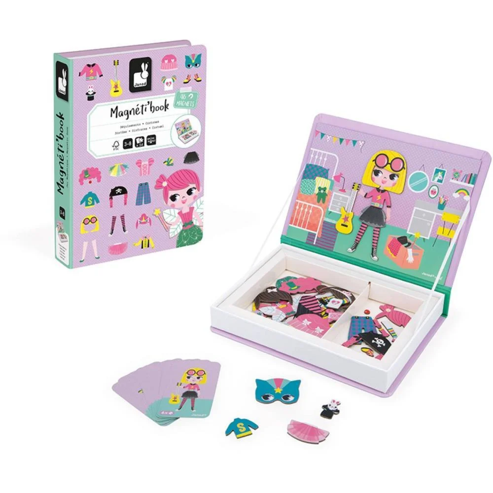 LIVRO MAGNETICO INFANTIL FASHION 54 PECAS MAPED (UNIDADE)