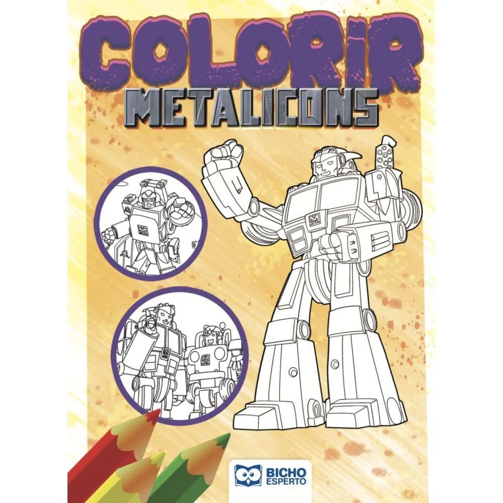 LIVRO INFANTIL COLORIR DIVERSOS TEMAS BICHO ESPERTO (PCT.C/08)