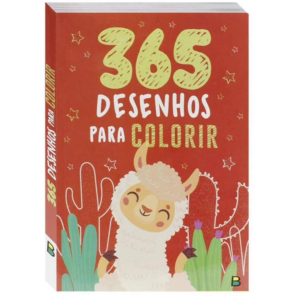 LIVRO INFANTIL COLORIR 365 DESENHOS P/COLORIR VM 288P TODOLIVRO (UNIDADE)