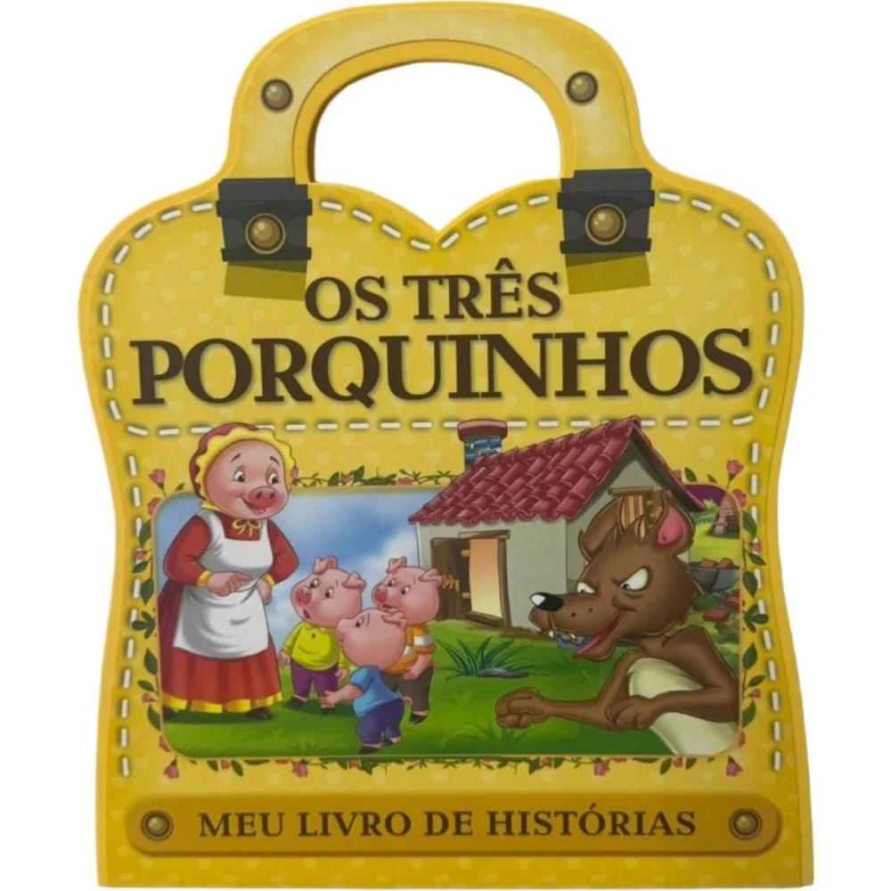 LIVRO INFANTIL ILUSTRADO MALETA EVA OS 3 PORQ.20X24 25P PAE EDITORA (UNIDADE)