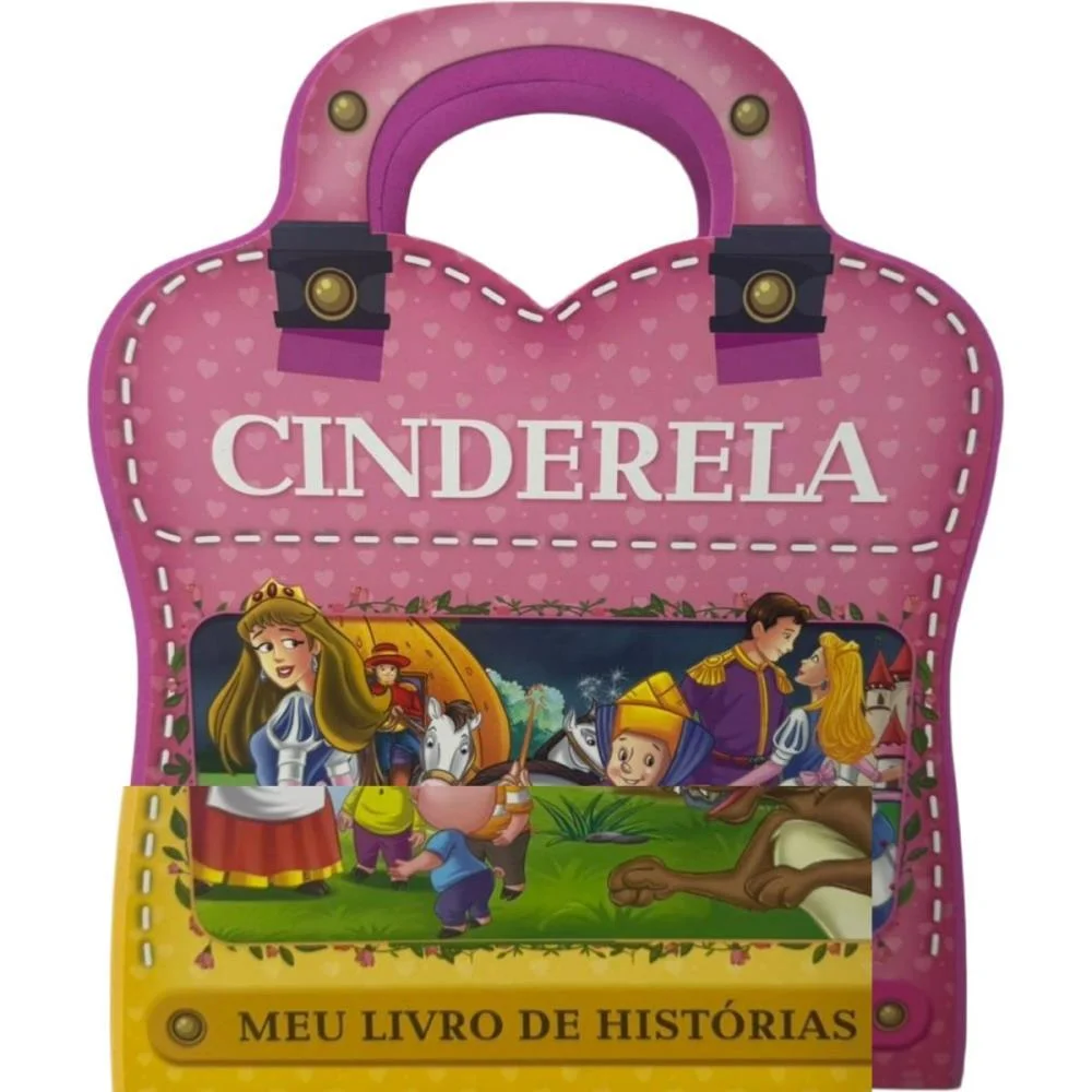 LIVRO INFANTIL ILUSTRADO MALETA EVA CINDERELA 20X24 25P PAE EDITORA (UNIDADE)