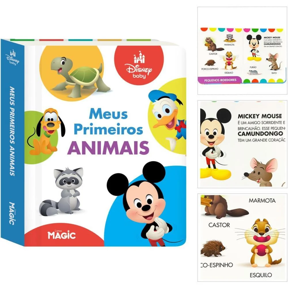 LIVRO INFANTIL ILUSTRADO MEUS CINCO SENTIDOS 12,5X15,5 MAGIC KIDS (UNIDADE)