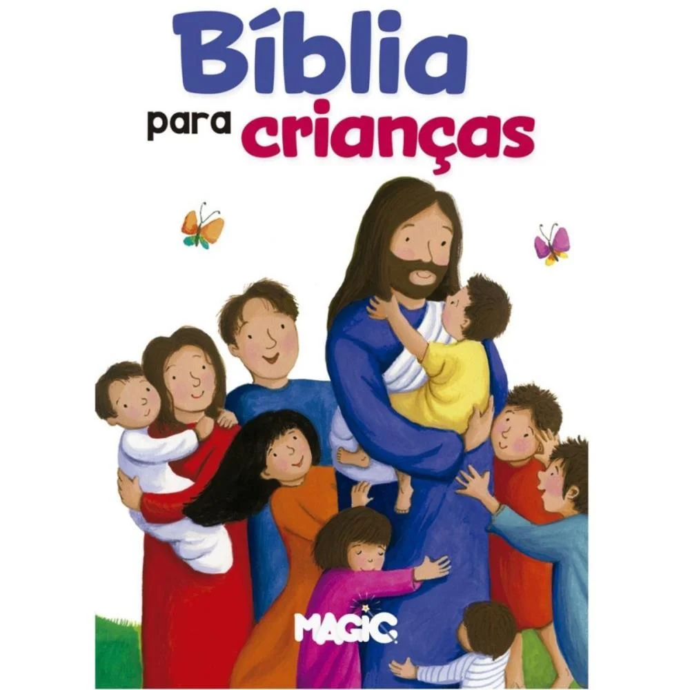LIVRO INFANTIL ILUSTRADO BIBLIA PARA CRIANCAS 128PGS MAGIC KIDS (UNIDADE)
