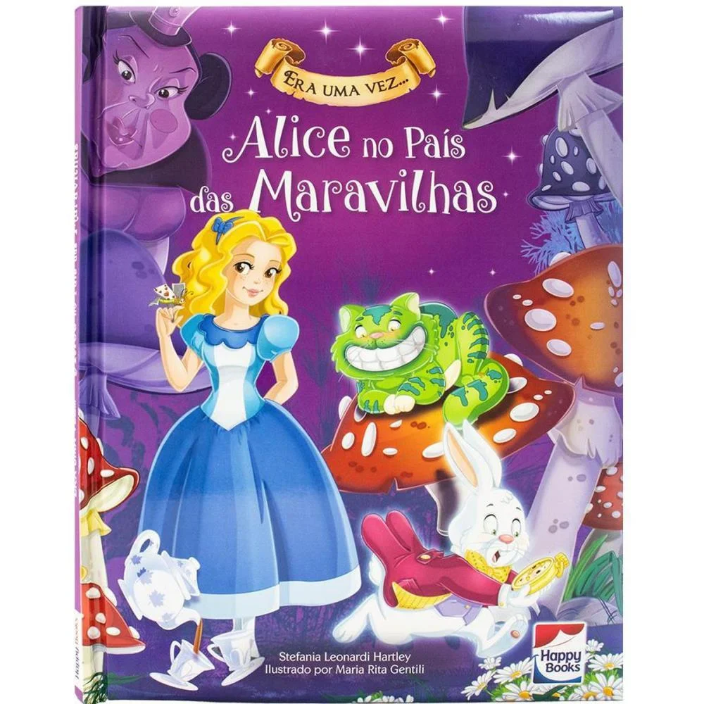 LIVRO INFANTIL ILUSTRADO ALICE NO PAIS MARAV. 22X28 26P TODOLIVRO (UNIDADE)