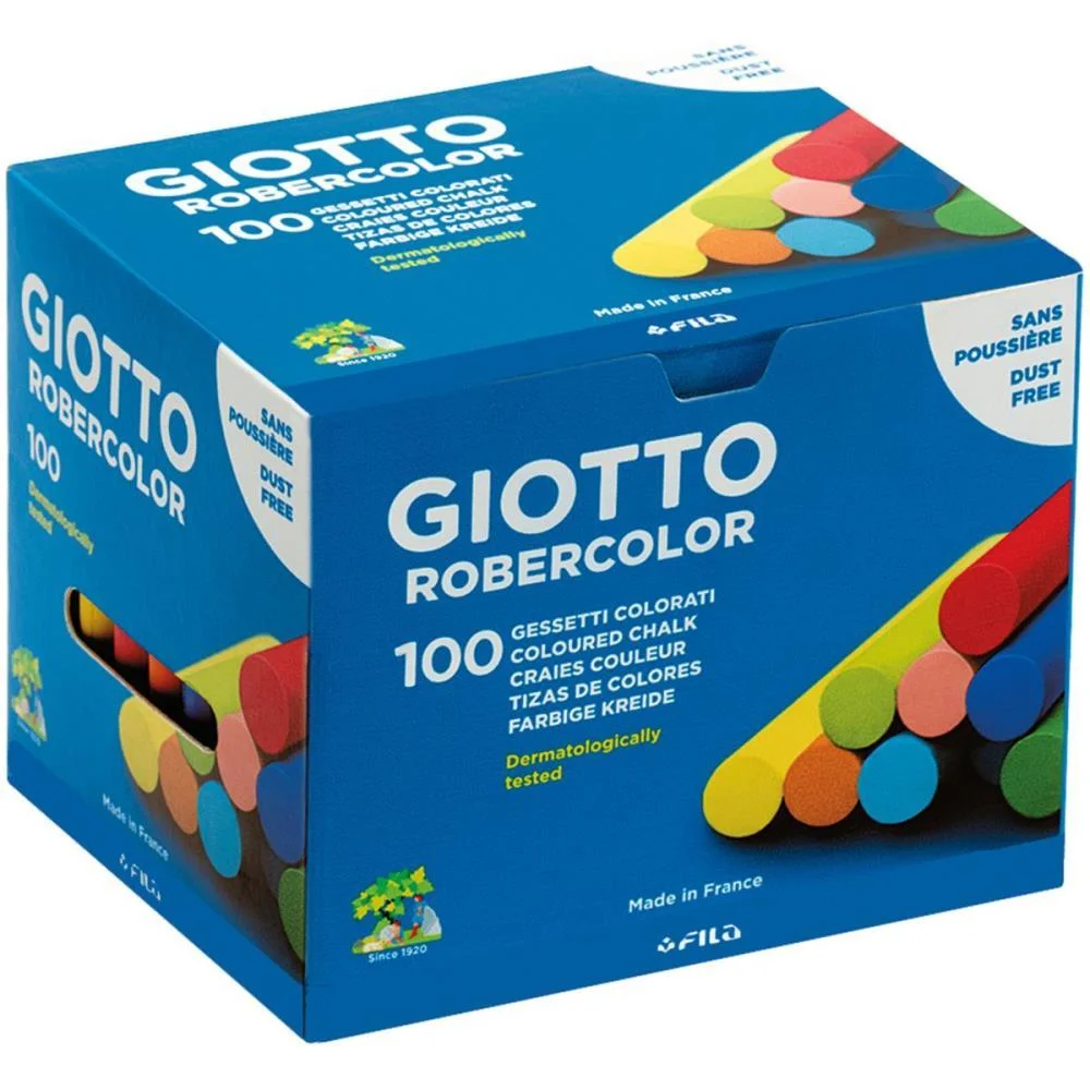GIZ ESCOLAR PLASTIFICADO GIOTTO COLORIDO C/100 CANSON (UNIDADE)