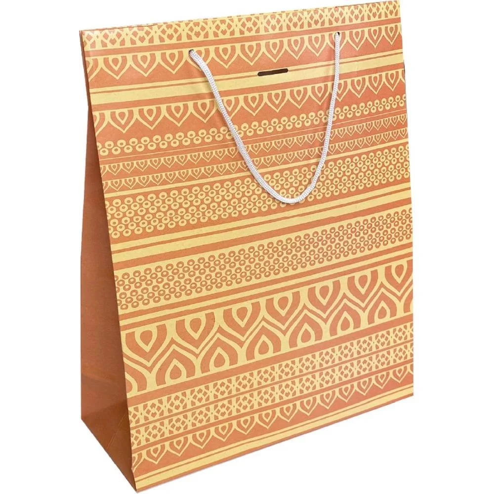 SACOLA PARA PRESENTE DECORADA MASCULINA/NEUTRA M 27X21X10CM CRISTINA (PCT.C/10)