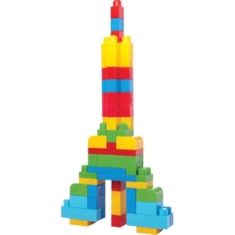 MEGA BLOKS FB SACOLA DE CONSTRUCAO AZ 60P MATTEL (UNIDADE)