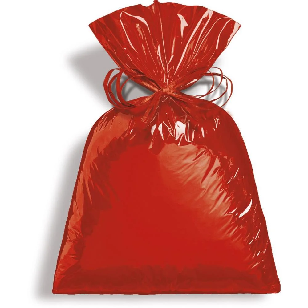 SACO METALIZADO 25X37CM VERMELHO CROMUS (PCT.C/50)