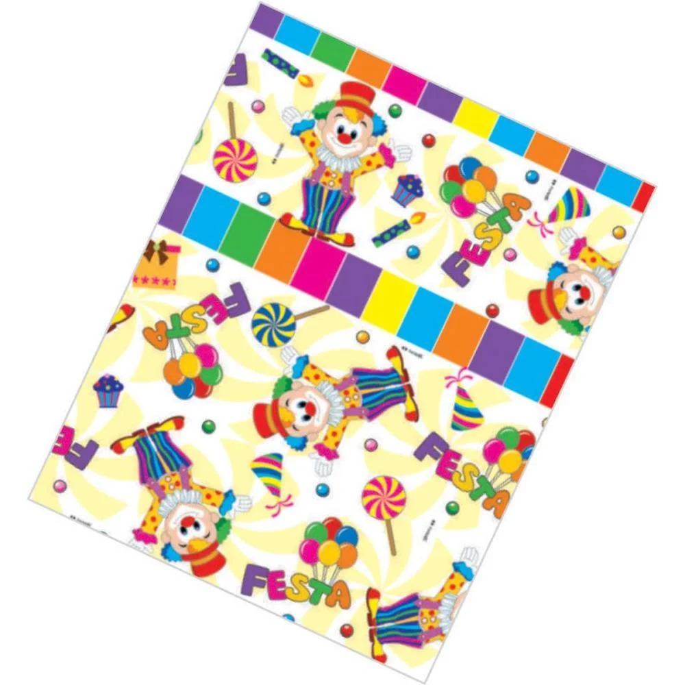 SACO METALIZADO 50X70CM INFANTIL SORTIDOS PACKPEL (PCT.C/50)