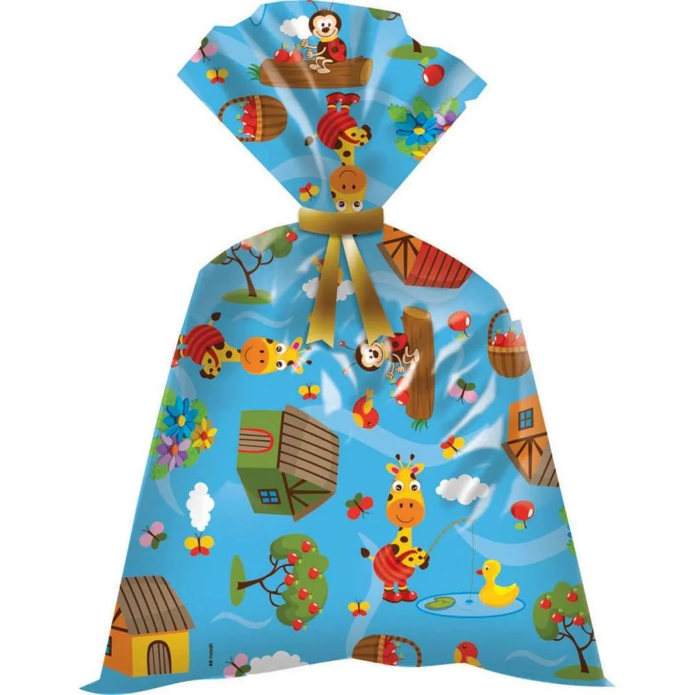 SACO METALIZADO 60X90CM INFANTIL SORTIDOS PACKPEL (PCT.C/50)