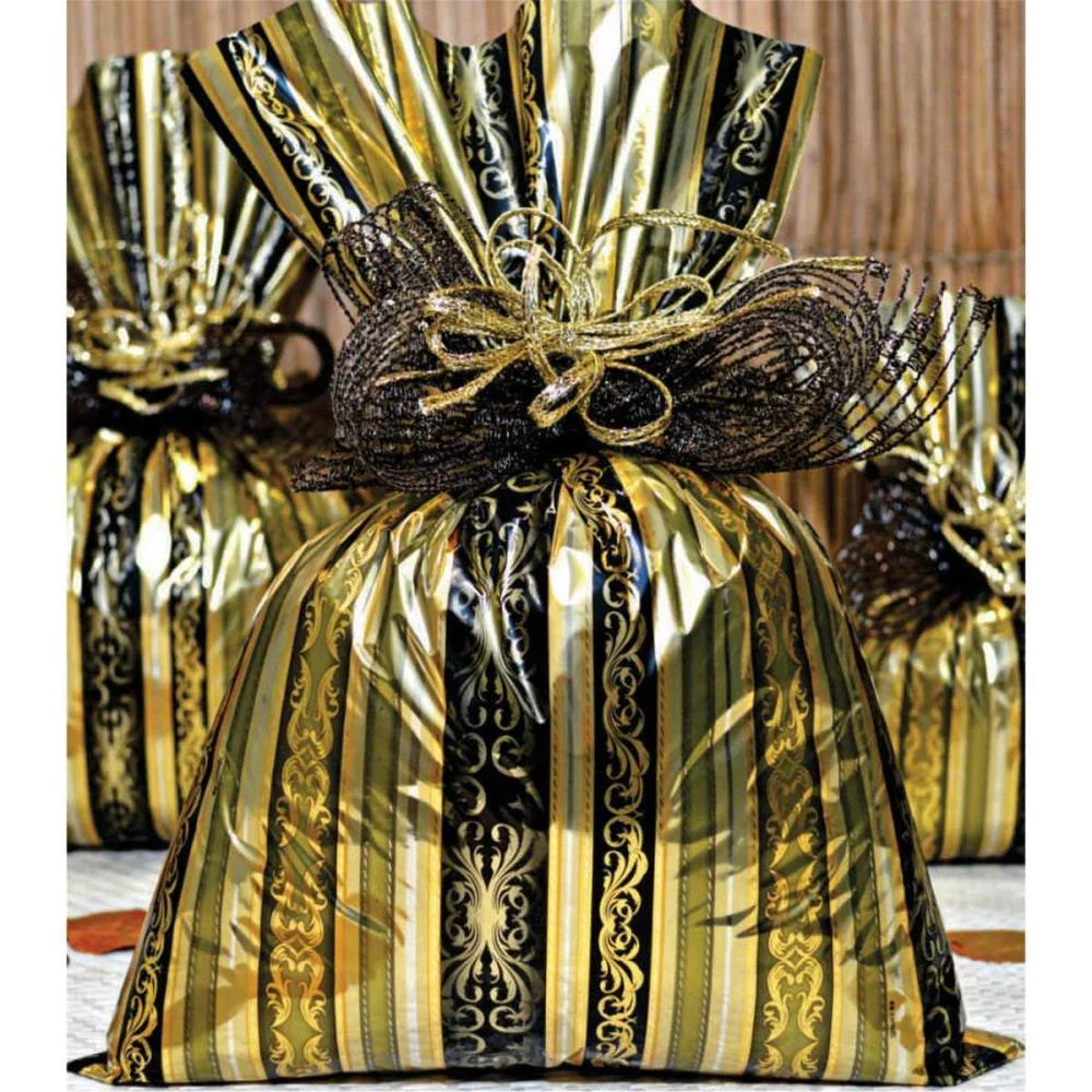 SACO METALIZADO 60X90CM MASCULINO SORTIDOS PACKPEL (PCT.C/50)