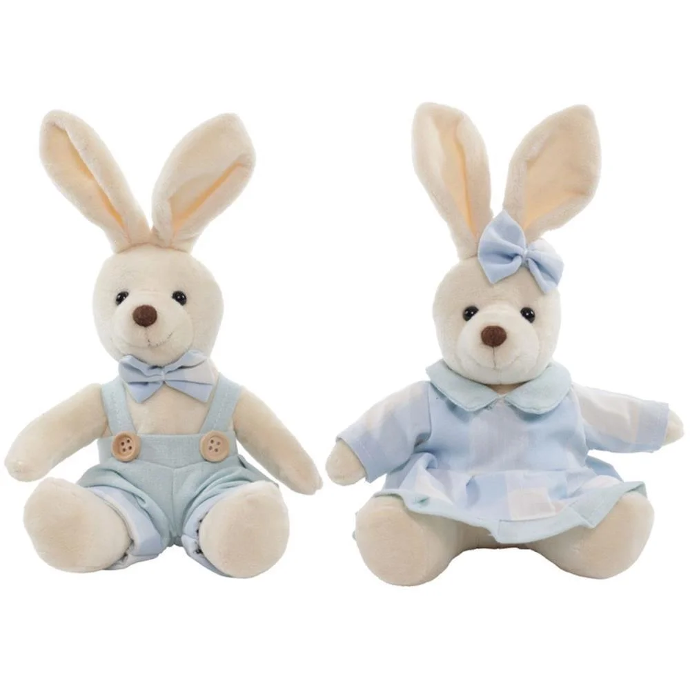 COELHO DE PASCOA COELHO DEC SENTADO AZ 11CM (S) CROMUS (UNIDADE)