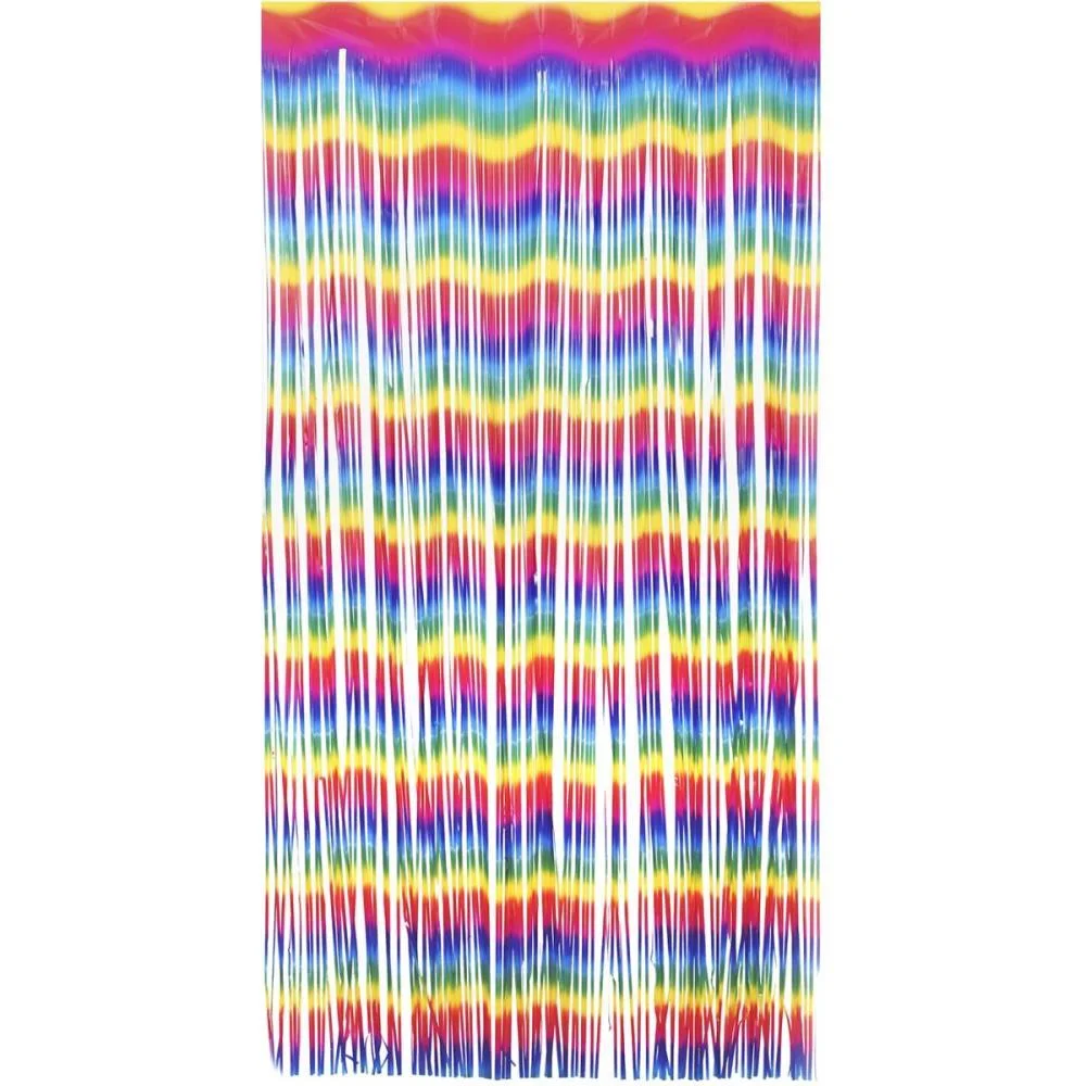 ARTIGO PARA DECORACAO CORTINA METAL. ARCO-IRIS 1X2M MAKE+ (UNIDADE)