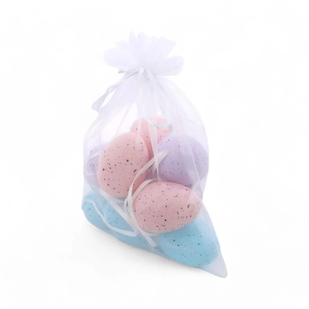 DECORACAO DE PASCOA OVINHOS DECORADOS (S) CROMUS (PCT.C/09)