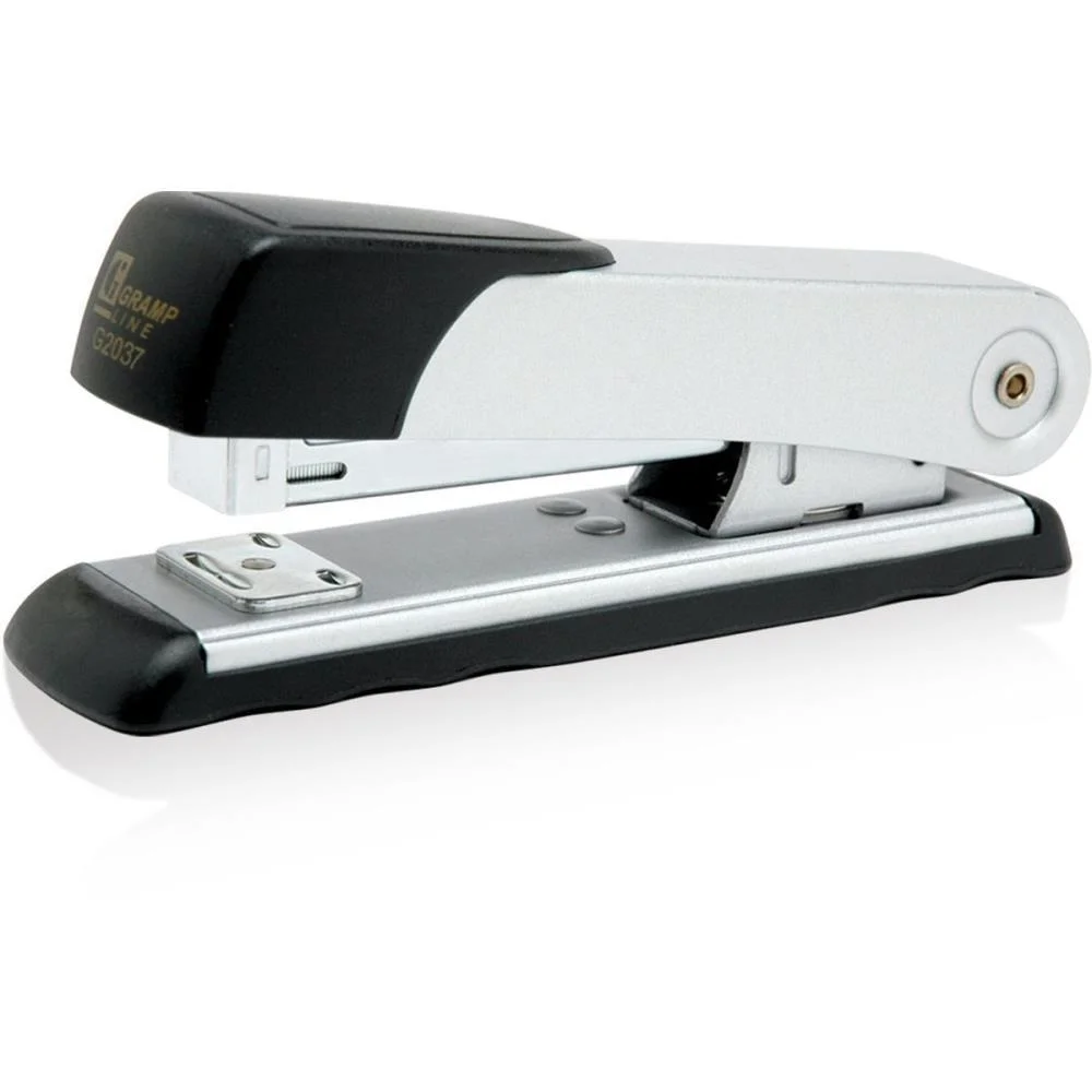 GRAMPEADOR METAL P/20FLS 26/6 G-2037 PRATA MED GRAMP LINE (UNIDADE)