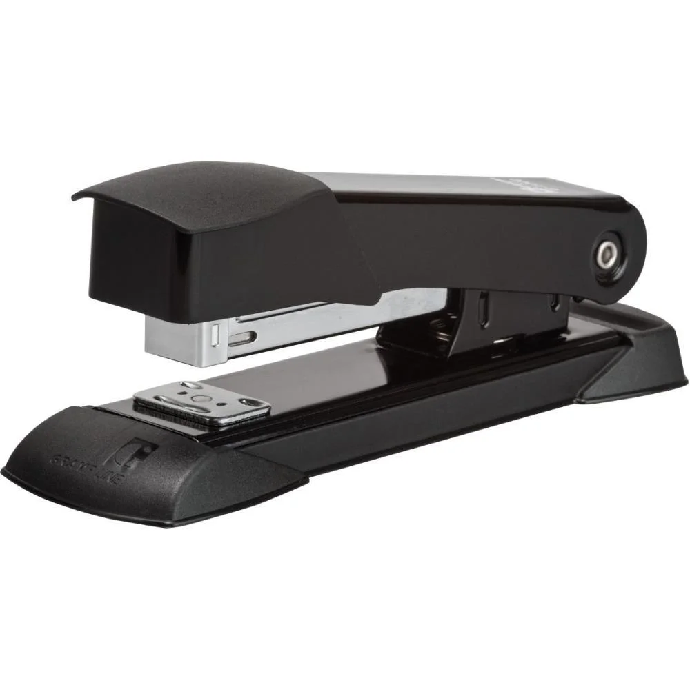 GRAMPEADOR METAL P/25FLS 26/6 G-1000 PRETO MED. GRAMP LINE (UNIDADE)