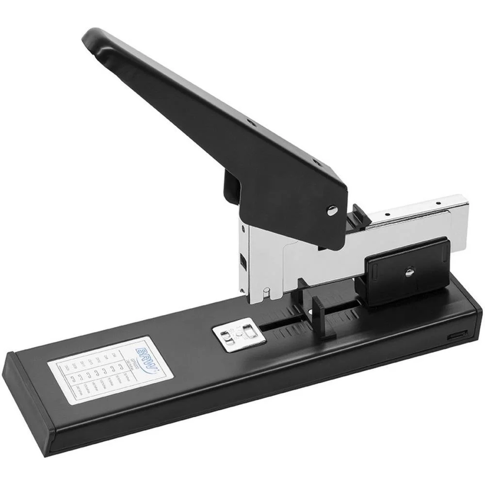 GRAMPEADOR METAL P/240FLS 29CM PRETO BRW (UNIDADE)