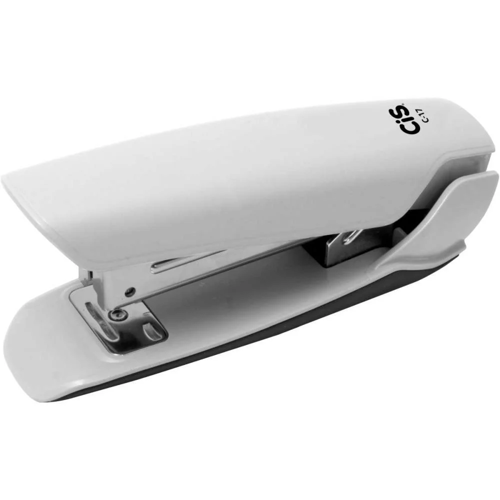 GRAMPEADOR PLASTICO CIS C-17 P/20FLS BRANCO SERTIC (UNIDADE)