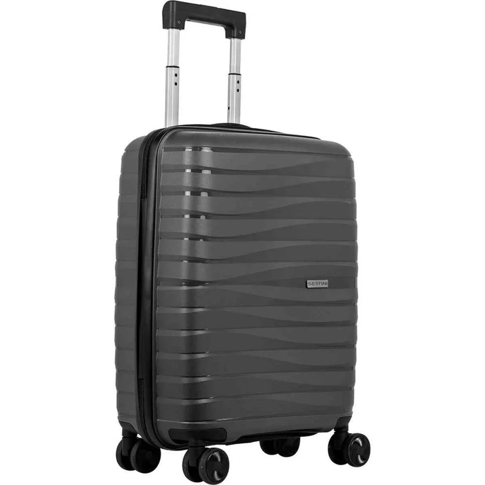 MALA DE VIAGEM BORDO 360 ESSENCIAL 20 GRAFITE SESTINI (UNIDADE)