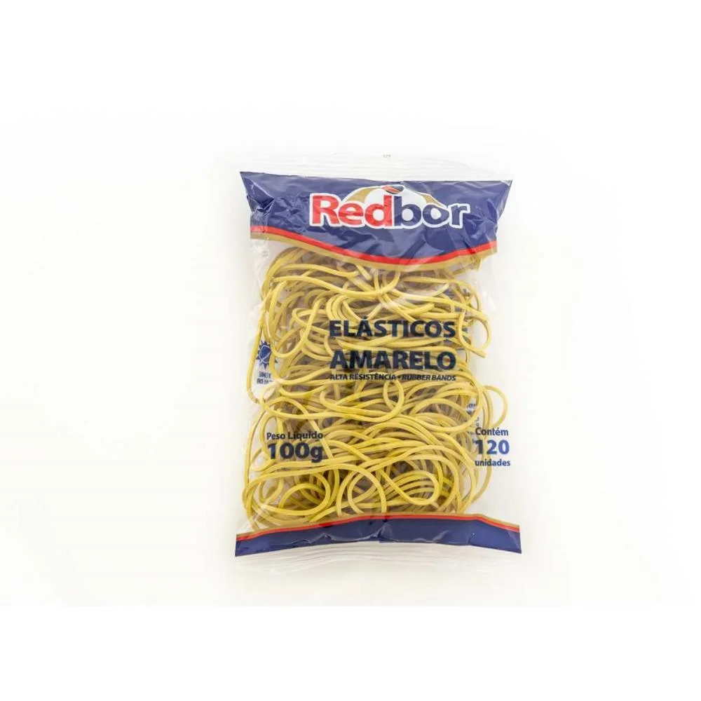 ELASTICO AMARELO ESPECIAL 100G RED BOR (UNIDADE)