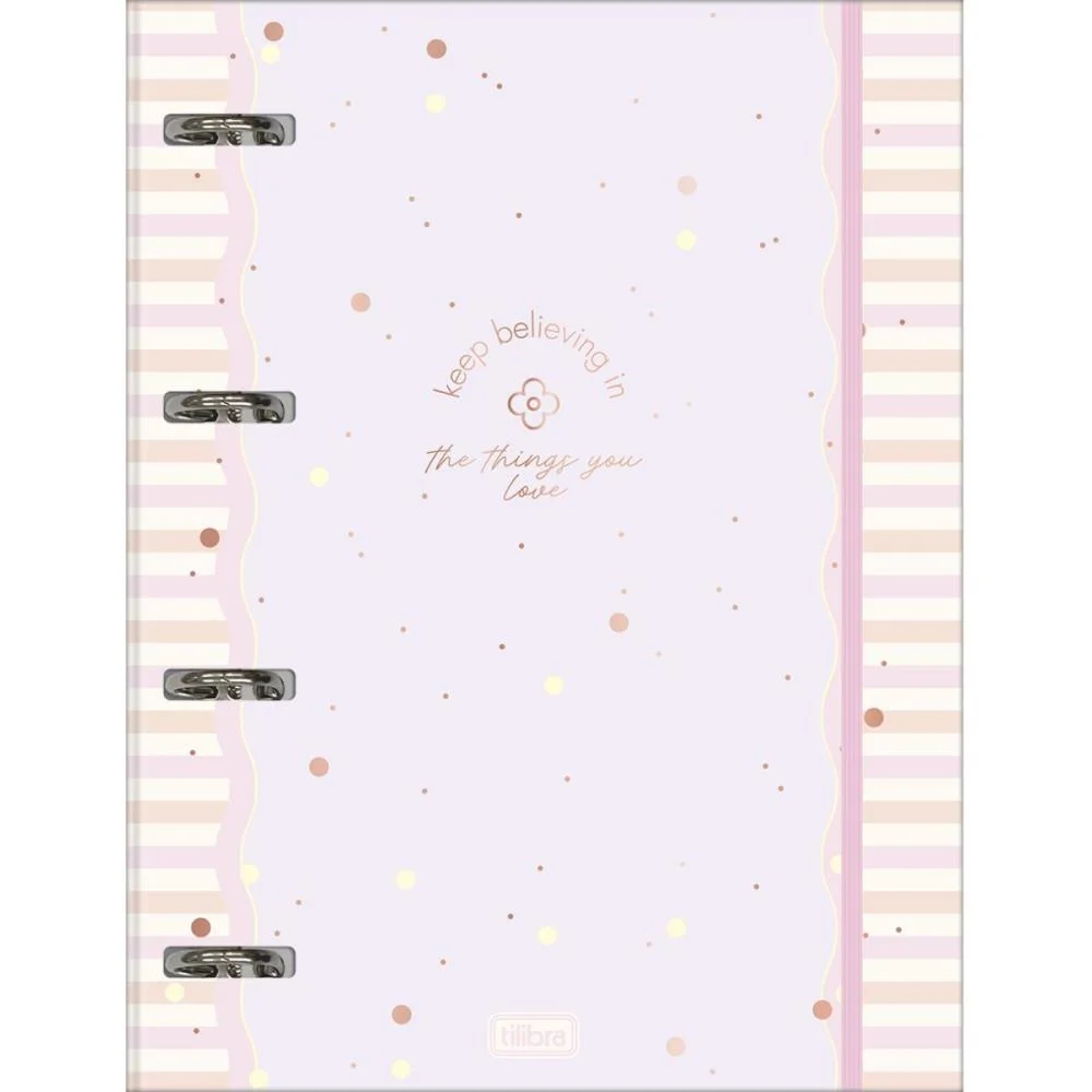 FICHARIO CARTONADO SOHO 48FLS C/ELASTICO TILIBRA (UNIDADE)