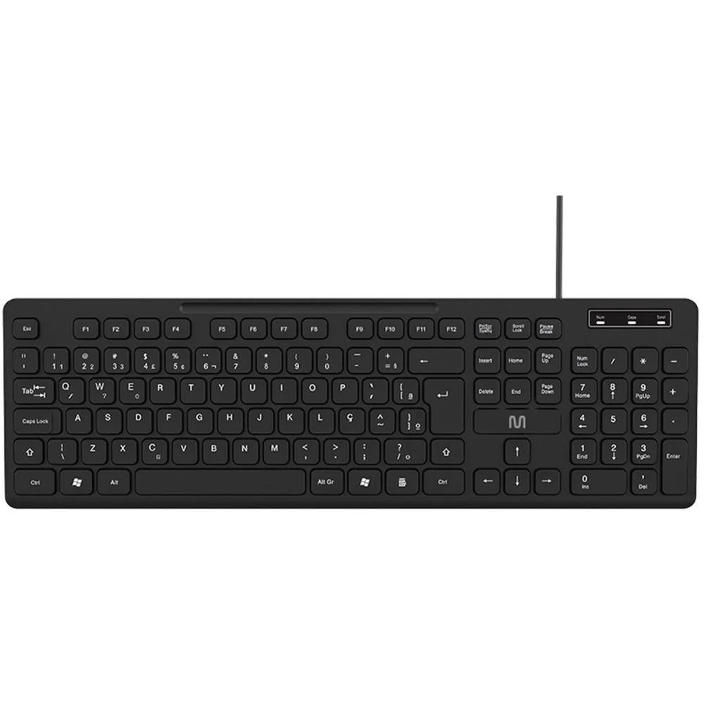 TECLADO USB SLIM SILENC.TF400 150CM PT MULTI (UNIDADE)