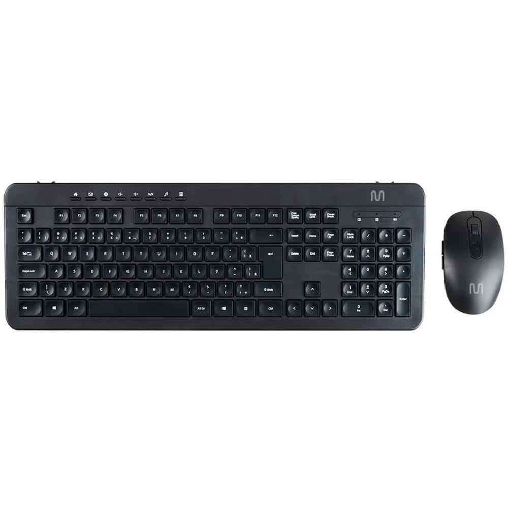 KIT PERIFERICOS TECL+MOUSE S/FIO 1600DPI SILEN MULTI (KIT)
