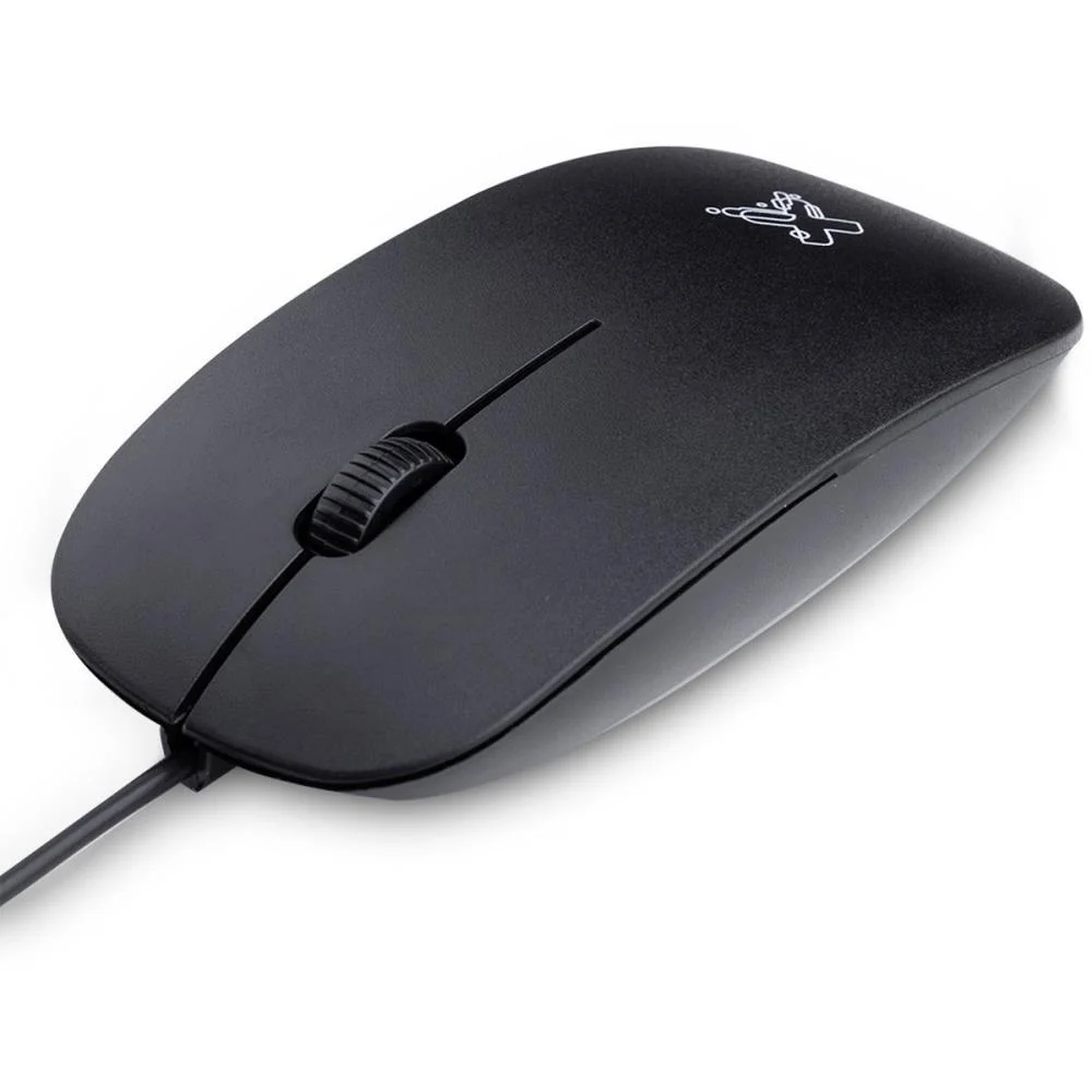 MOUSE OPTICO USB 1200DPI SURFACE PRETO USB 2.0 MAXPRINT (UNIDADE)