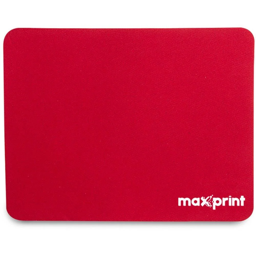 MOUSE PAD TECIDO VERMELHO 22X18CM MAXPRINT (UNIDADE)