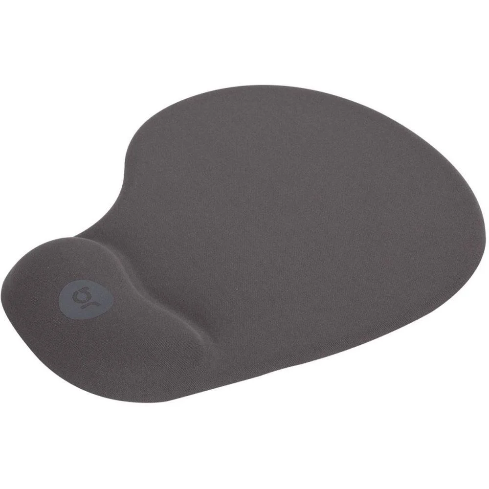 MOUSE PAD GEL CINZA ESCURO COM APOIO BRIGHT (UNIDADE)