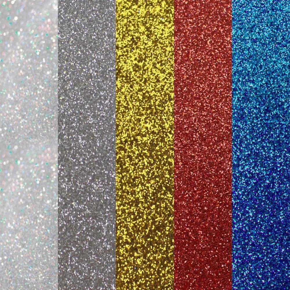 PLACA EM EVA 48X40CM GLITER 5 CORES SORTIDAS 2MM MAKE+ (PCT.C/10)