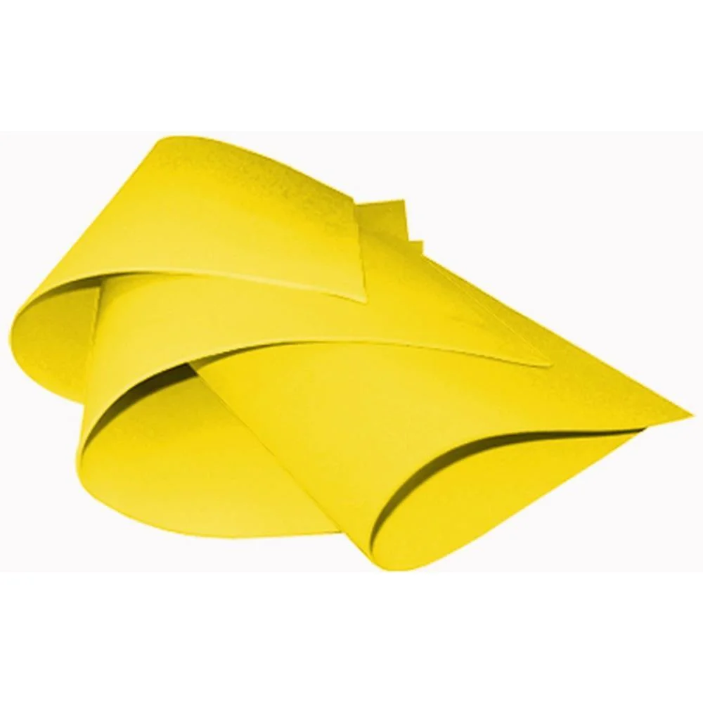 PLACA EM EVA 60X40CM AMARELO V.M.P. (PCT.C/10)