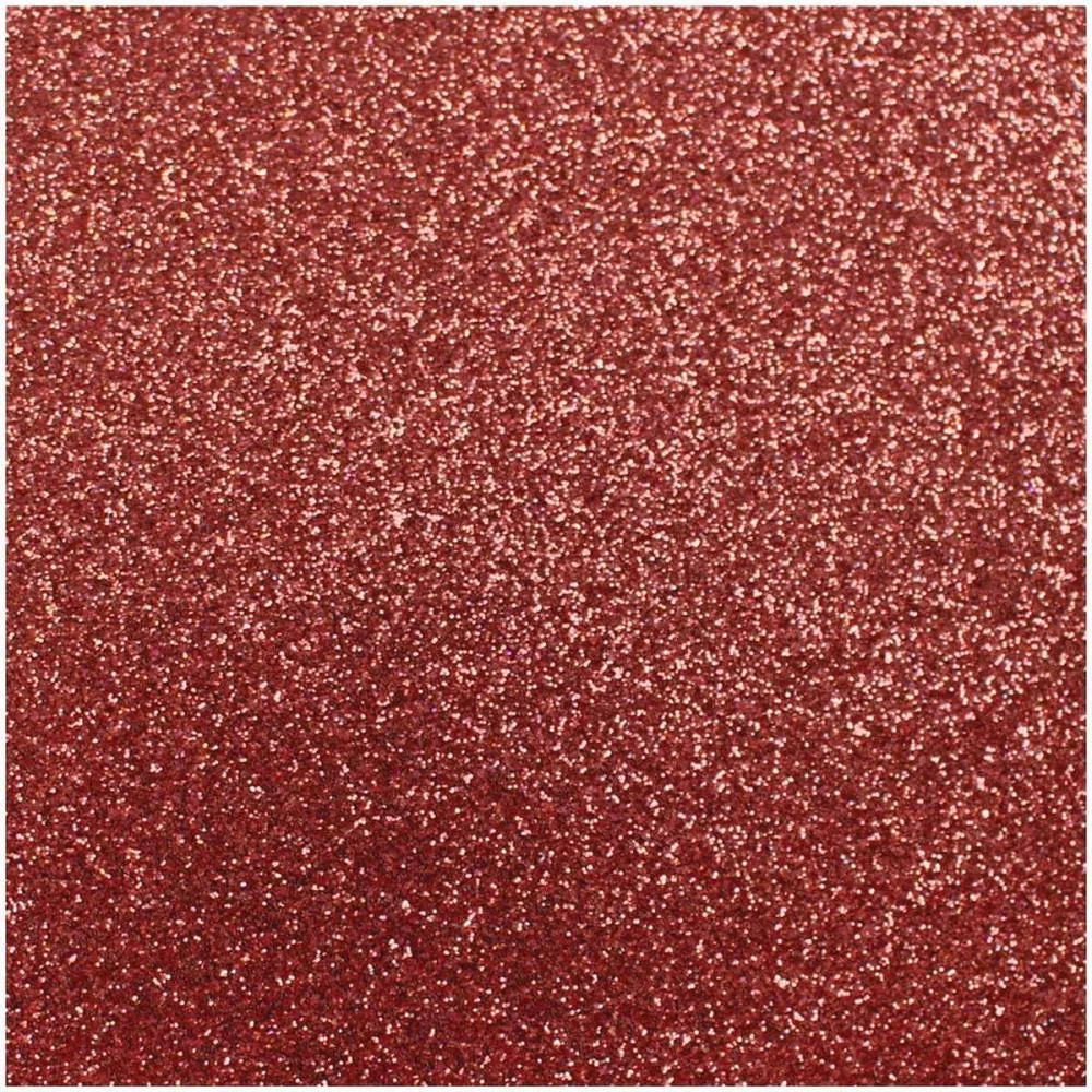 PLACA EM EVA 60X40CM GLITER VERMELHO 2MM MAKE+ (PCT.C/05)