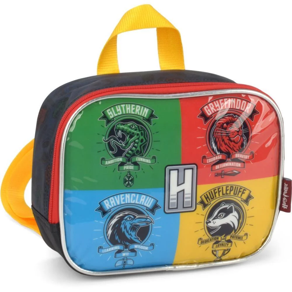 LANCHEIRA TERMICA HARRY POTTER MAO/COSTA VERMELH LUXCEL (UNIDADE)