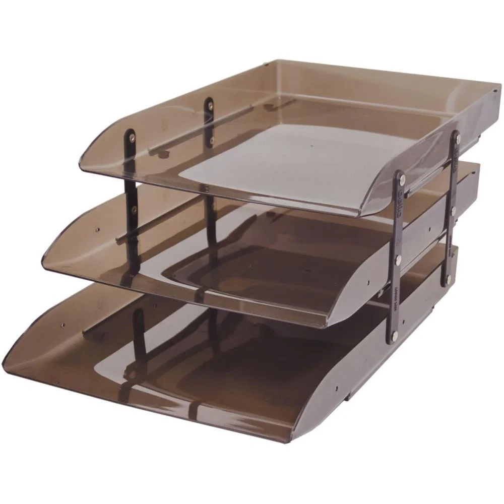 CAIXA CORRESPONDENCIA TRIPLA ARTICULAVEL FUME DELLO (UNIDADE)