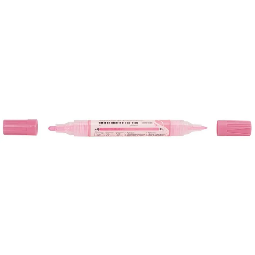 PINCEL MARCADOR ARTESANATO MULTIMARK S/P ROSA COM 6 FABER-CASTELL (ESTOJO)
