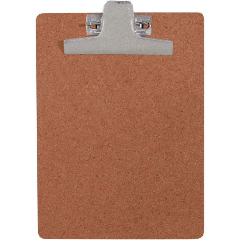 PRANCHETA DURATEX 1/2 OFICIO C/PRENDEDOR ZINCADO SOUZA (CX.C/12)